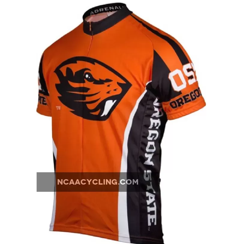 Adrenaline Promo Oregon State University 3/4 zip Men's Cycling Jersey / Oregon Cycling Jersey