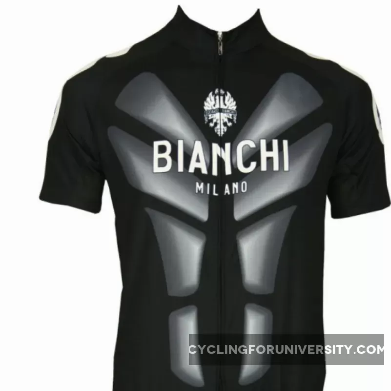Bianchi Milano short sleeve jersey (long zipper) - RESEGONE