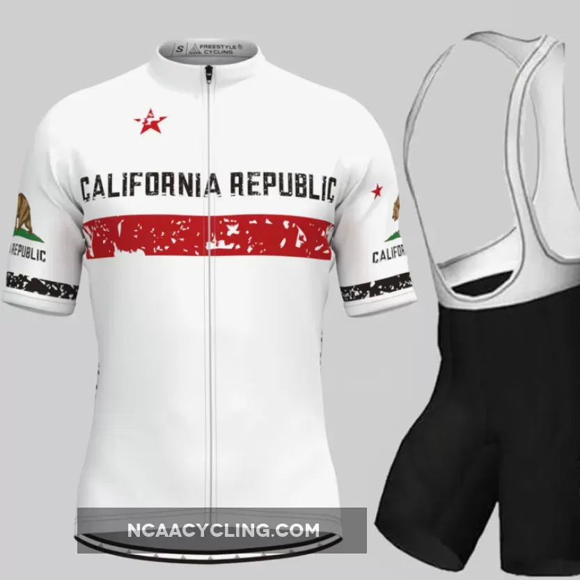 Men's Republic California Cycling Kit - White Online