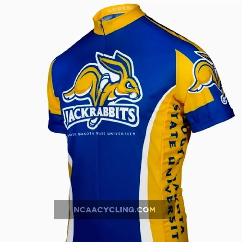 South Dakota State University 3/4 zip Men's Short Sleeve Cycling Jersey South Dakota State Jersey