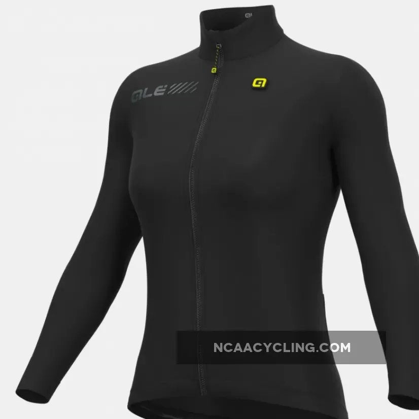 Ale Solid Fondo 2.0 Long Sleeve Woman Jersey - Black Online