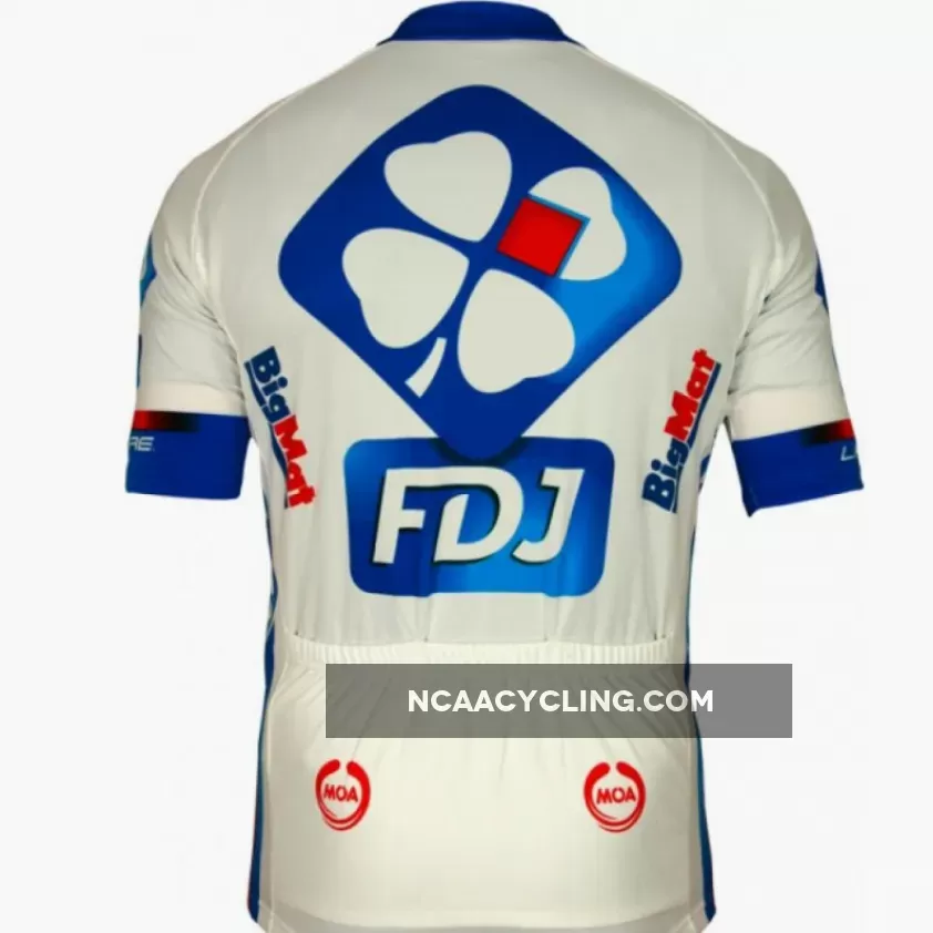 FRANCAISE DES JEUX (FDJ) - BIG MAT 2012 - MOA Radsport-Profi-Team Short Sleeve Jersey