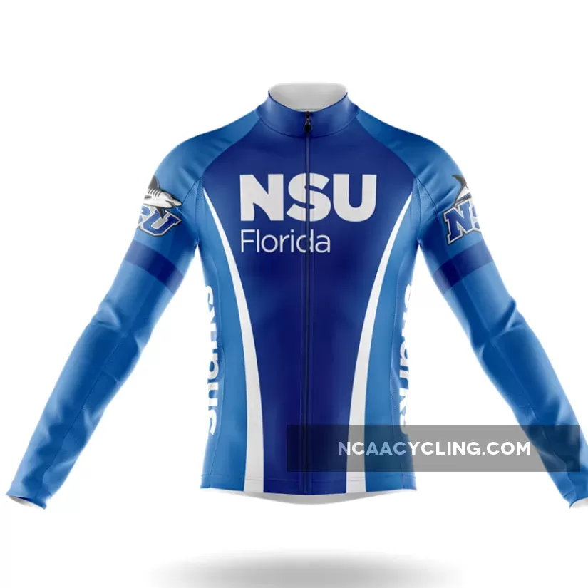 Nova Southeastern University Long Sleeve Cycling Jersey Only