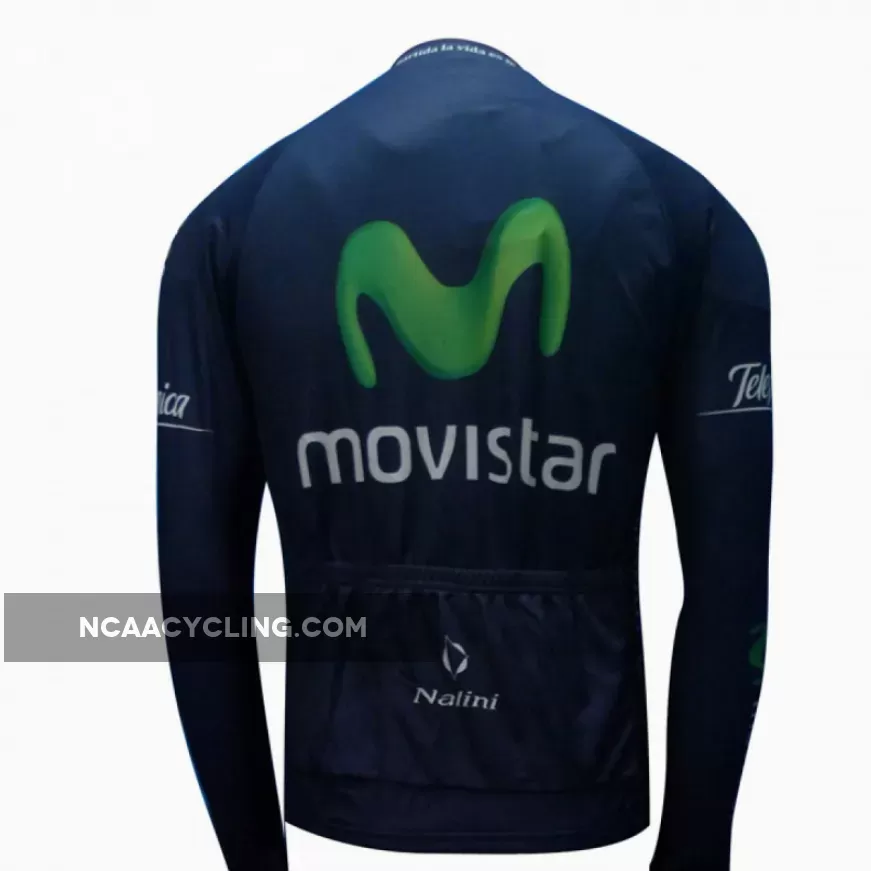 MOVISTAR 2013 Nalini professional cycling team - winter jacket