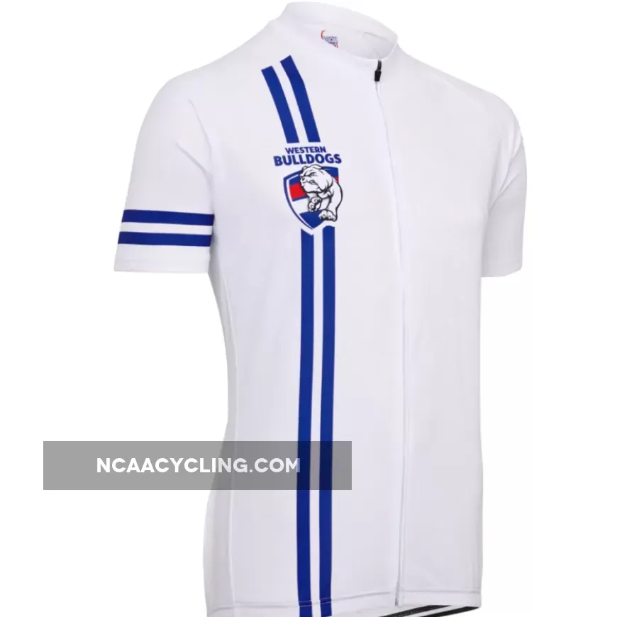AFL Western Bulldogs Mountain and road bike Short Sleeve Cycling Jerseys
