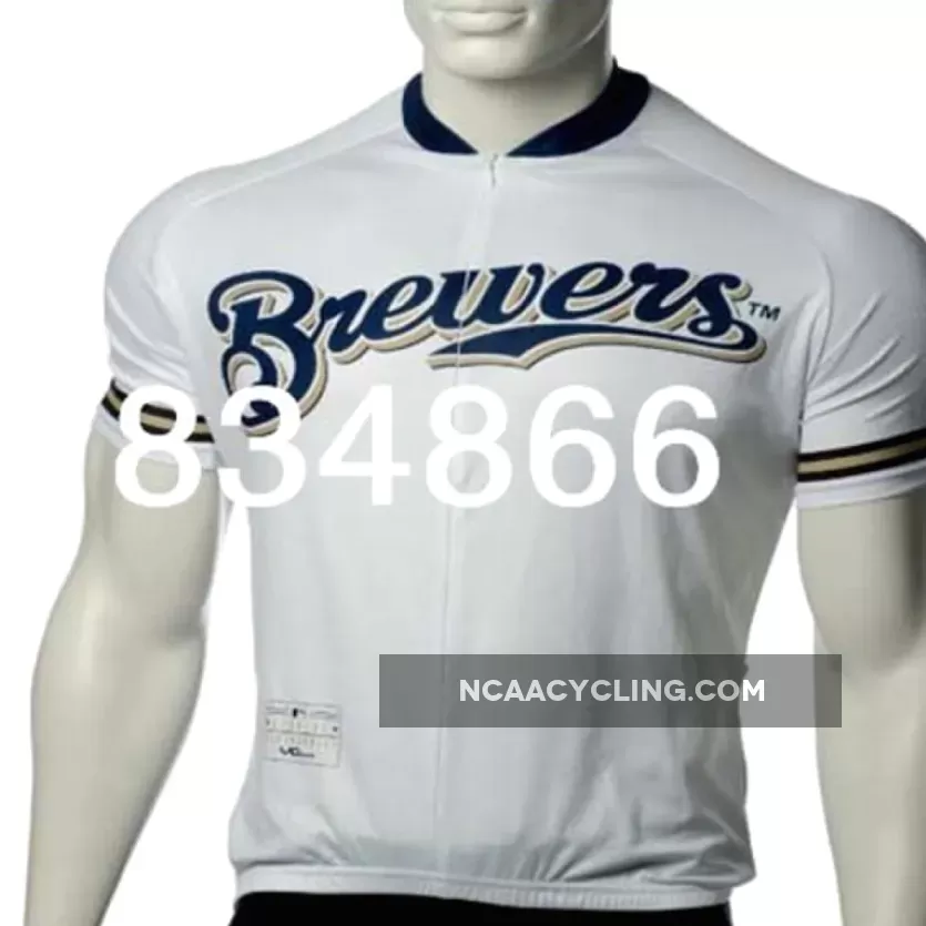 New Releases MLB Milwaukee Brewers Cycling Jerseys