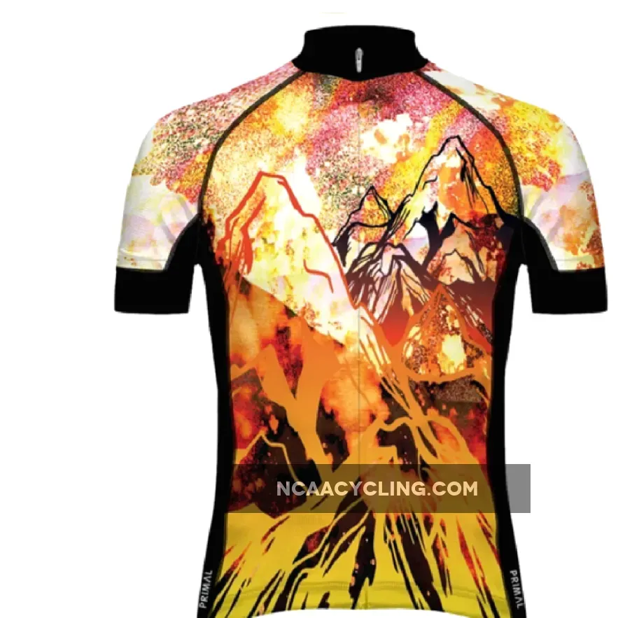 Primal Wear Seismic Shift Men's EVO 2.0 full zip Slim Fit short sleeve Cycling Jersey