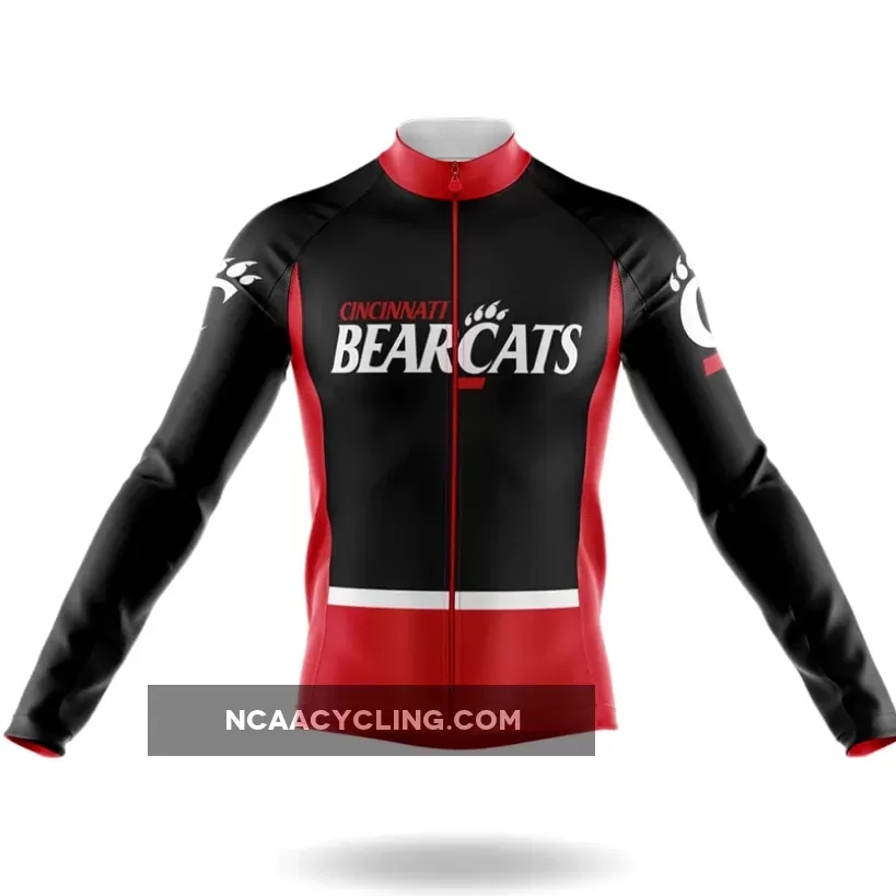 Online Cincinnati Bearcats Long Sleeve Cycling Jersey Only