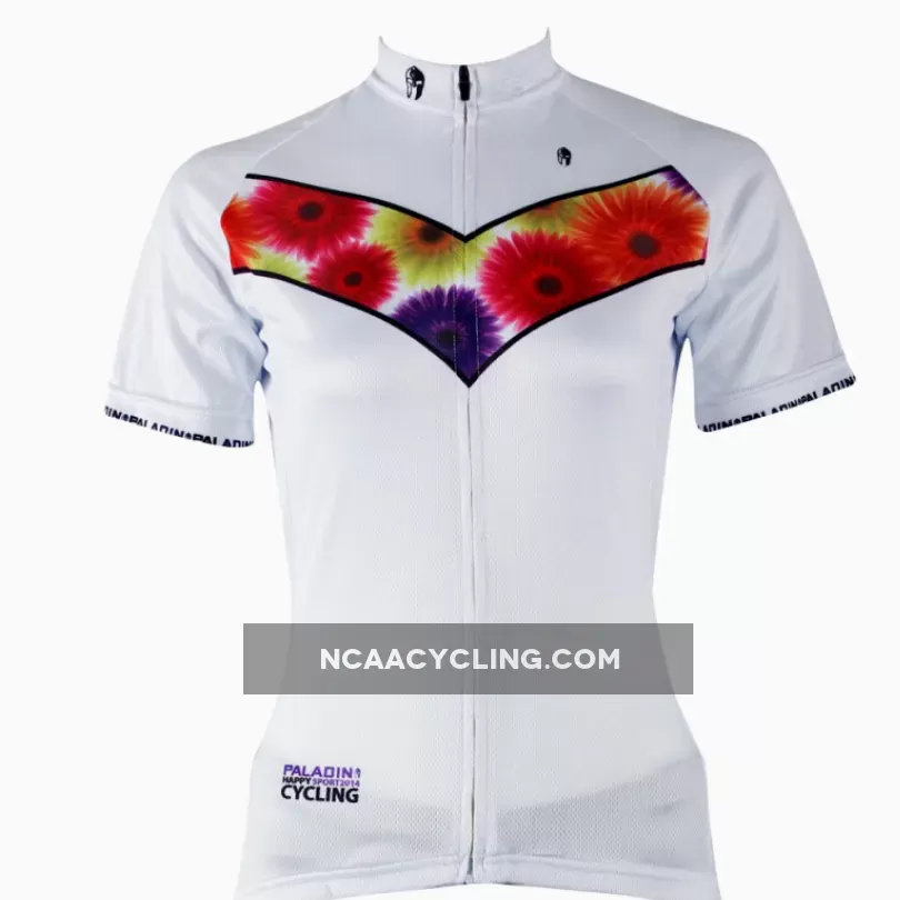 Chrysanthemum Women's Short-sleeve Cycling Jersey/Suit Spring Biking Shirts and Chest flowers Jersey 280