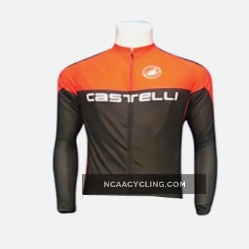 CASTELLI BLACK/ORANGE Winter Jacket New Releases