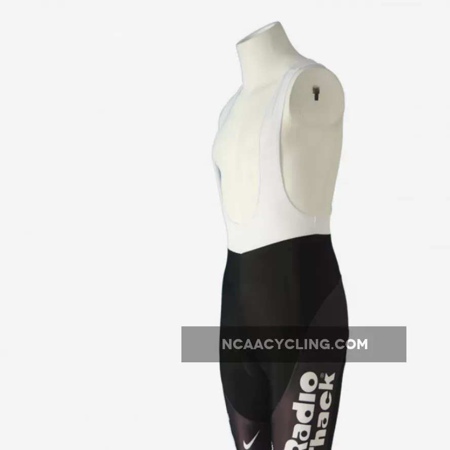 2011 RadioShack Black Cycling Bib Shorts Restock