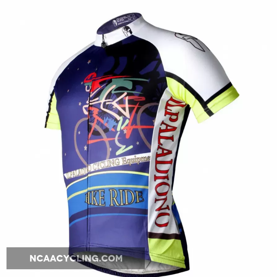 ILPALADINO Riding Bike At Night Men's Cycling Jersey MTB Biking Apparel Bike Shirt Breathable and Quick Dry Comfortable Cycling Jersey Apparel Outdoor Sports Gear Leisure Biking T-shirt NO.739
