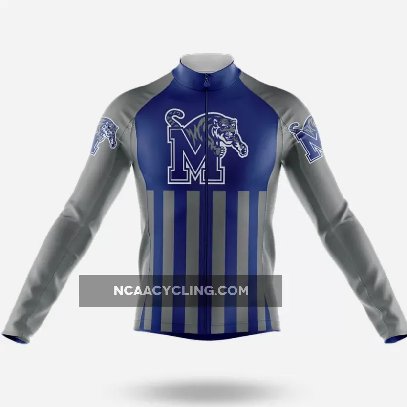 University of Memphis USA Long Sleeve Cycling Jersey Only