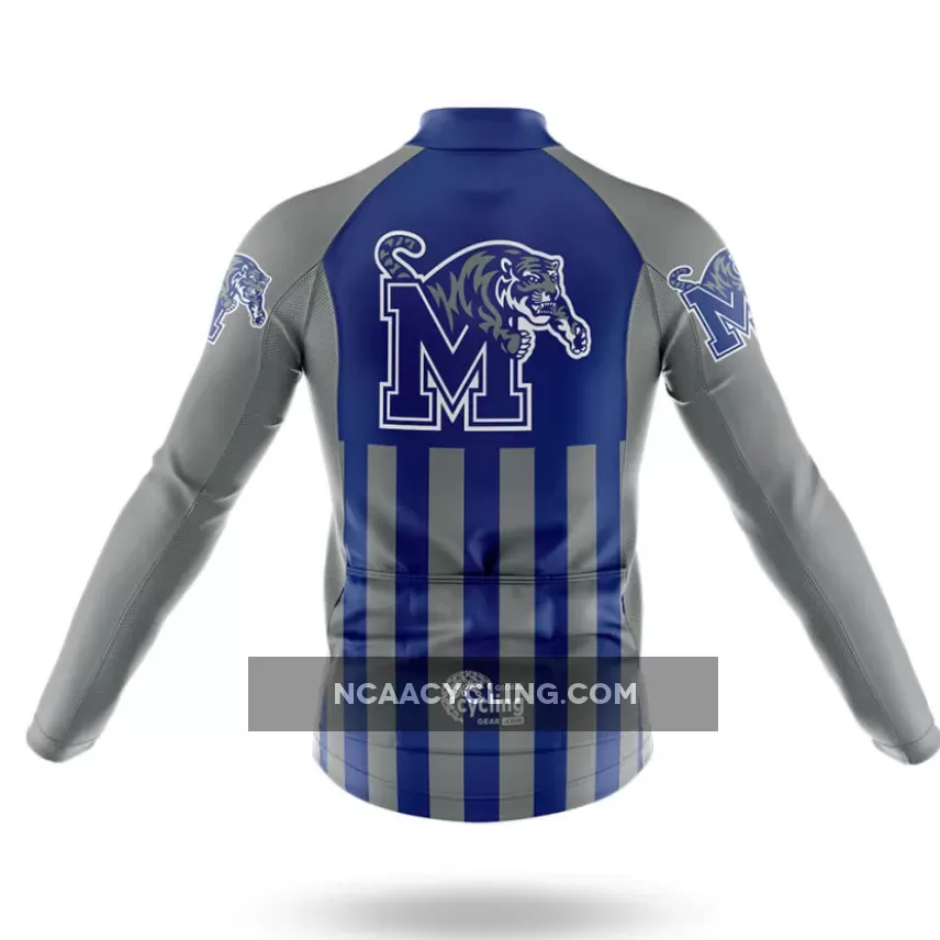 University of Memphis USA Long Sleeve Cycling Jersey Only