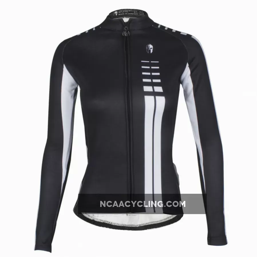 ILPALADINO Women's Long Sleeves Cycling Jersey Apparel Outdoor Sports Gear Leisure Biking T-shirt (Velvet) 646