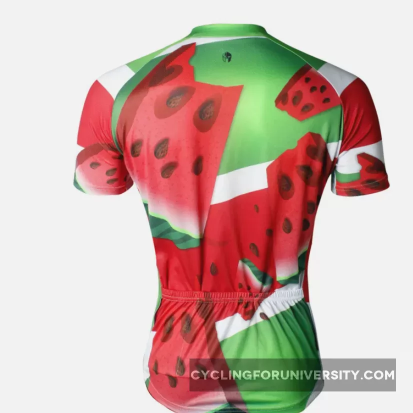 Summer Watermelon Men's Bicylist Jersey T-shirt NO.741