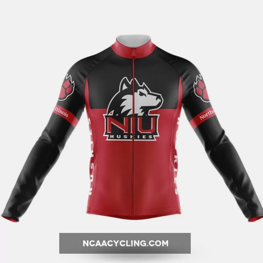 Northern Illinois University V2 Long Sleeve Cycling Jersey Only