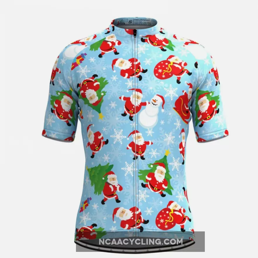 Merry Christmas Santa Gifts Cycling Jersey Brand New