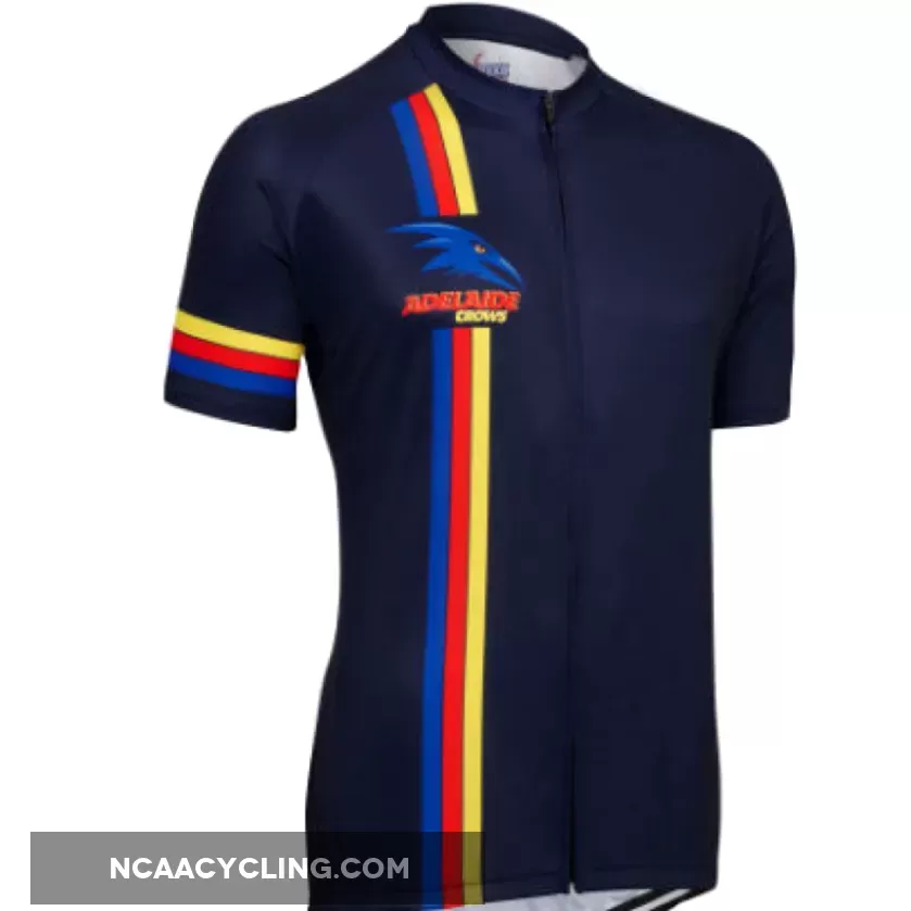 AFL Adelaide Crows Mountain and road bike Short Sleeve Cycling Jerseys