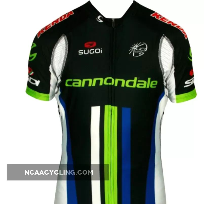 CANNONDALE PRO CYCLING Black Edition 2013 Sugoi professional Short Sleeve cycling jersey