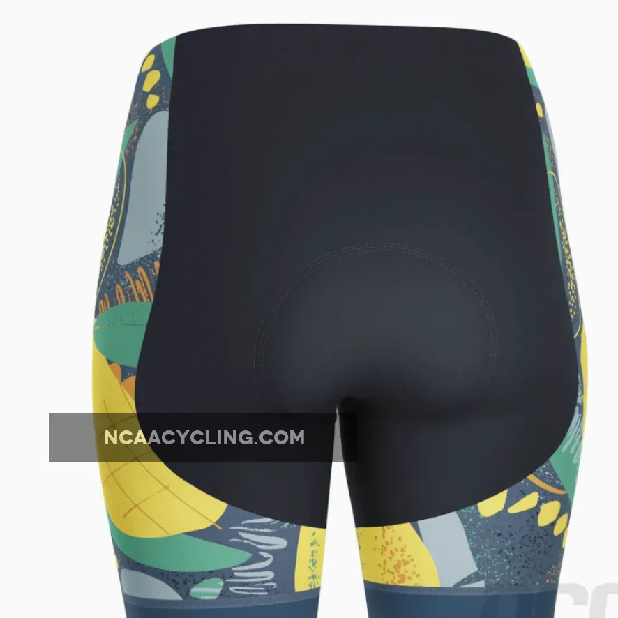 Women's Mango Fruit Indulgence Gel Padded Cycling Shorts, Mango Womens Size Chart