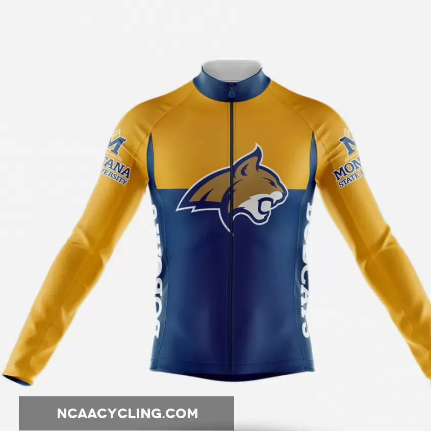 Montana State University V2 Long Sleeve Cycling Jersey Only