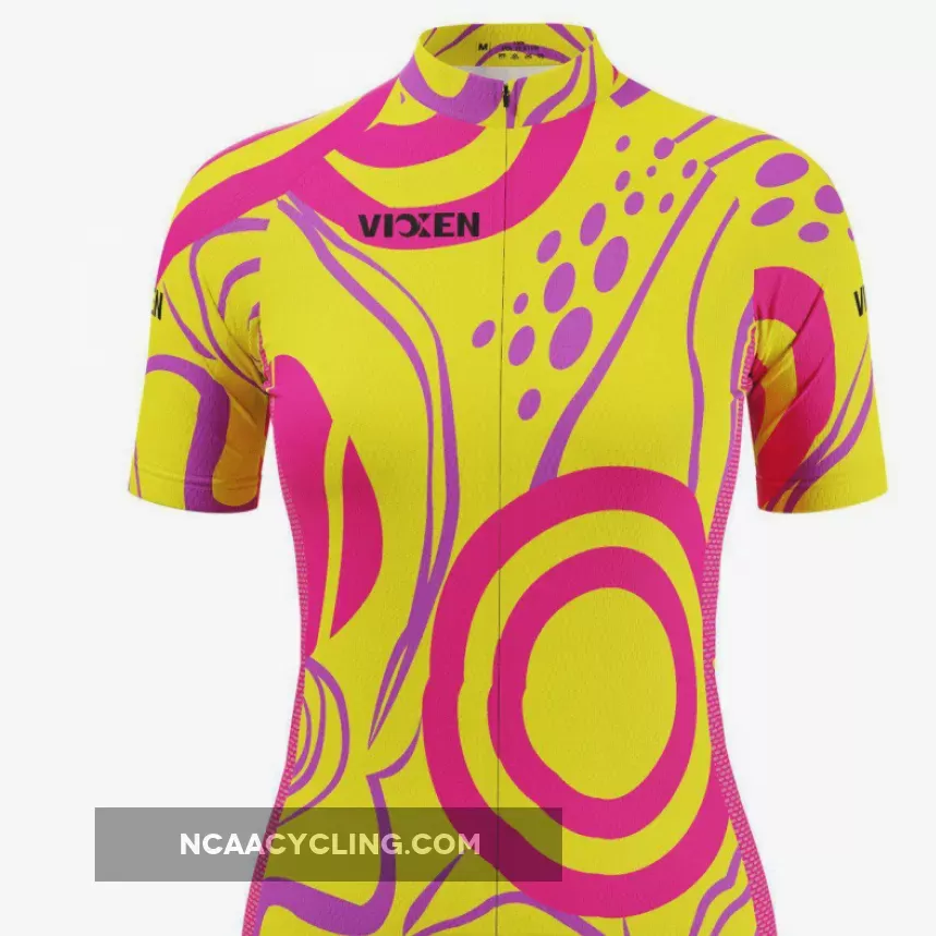 Vixen Women's Scribbles Short Sleeve Cycling Jersey