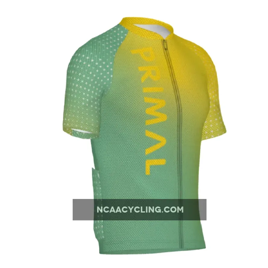 Primal Wear Honeydew Reflective Men's Omni Full Zip Cycling Jersey