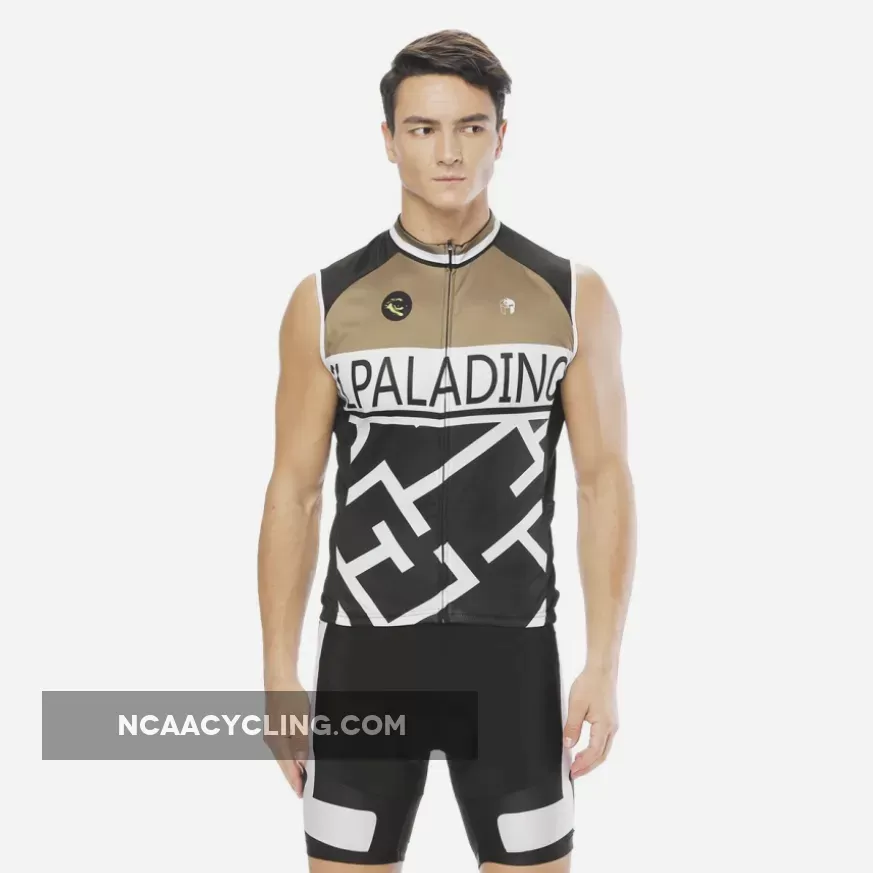 Brown Maze Men's Cycling Sleeveless Bike Jersey/Kit T-shirt Summer Spring Road Bike Wear Mountain Bike MTB Clothes Sports Apparel Top / Suit NO.813