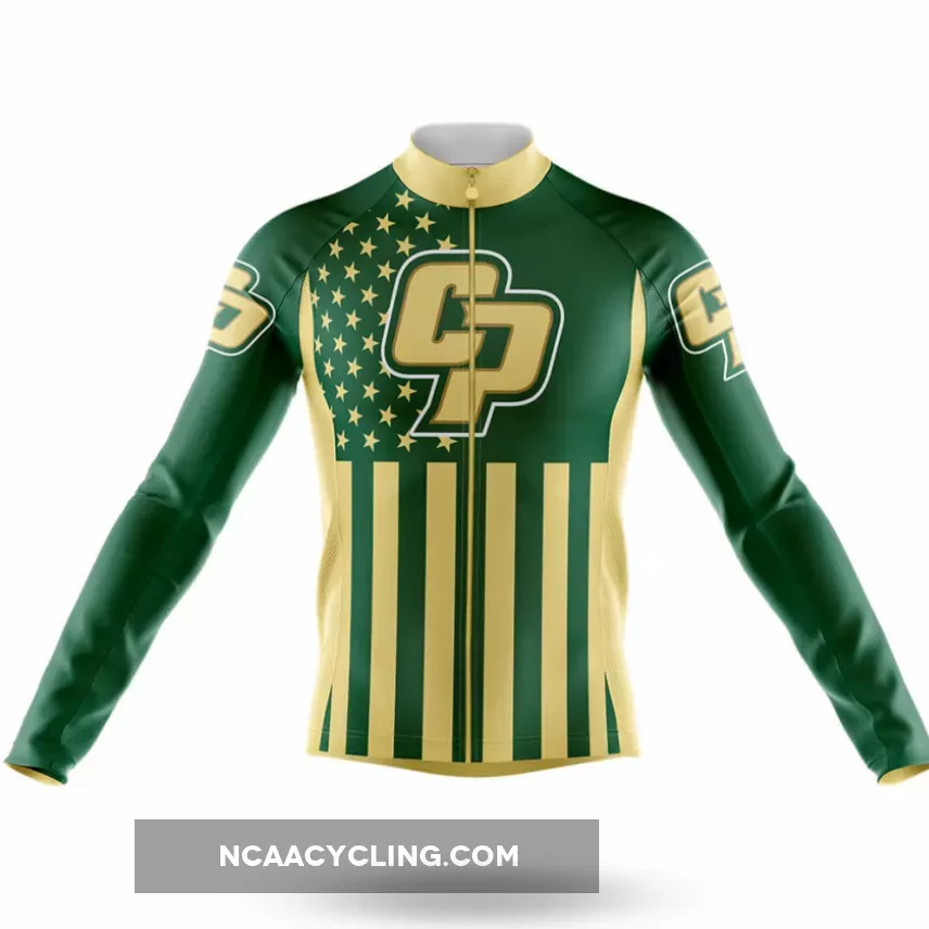 California Polytechnic State University USA Long Sleeve Cycling Jersey Only