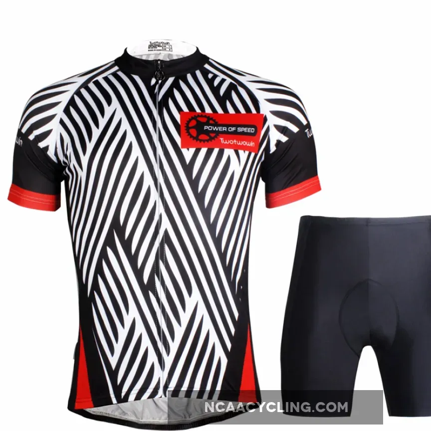 Ilpaladino POWER OF SPEED Men's Breathable Short-Sleeve Cycling Jersey/Suit Bicycling Shirts Summer Quick Dry Sport Wear NO.715/716