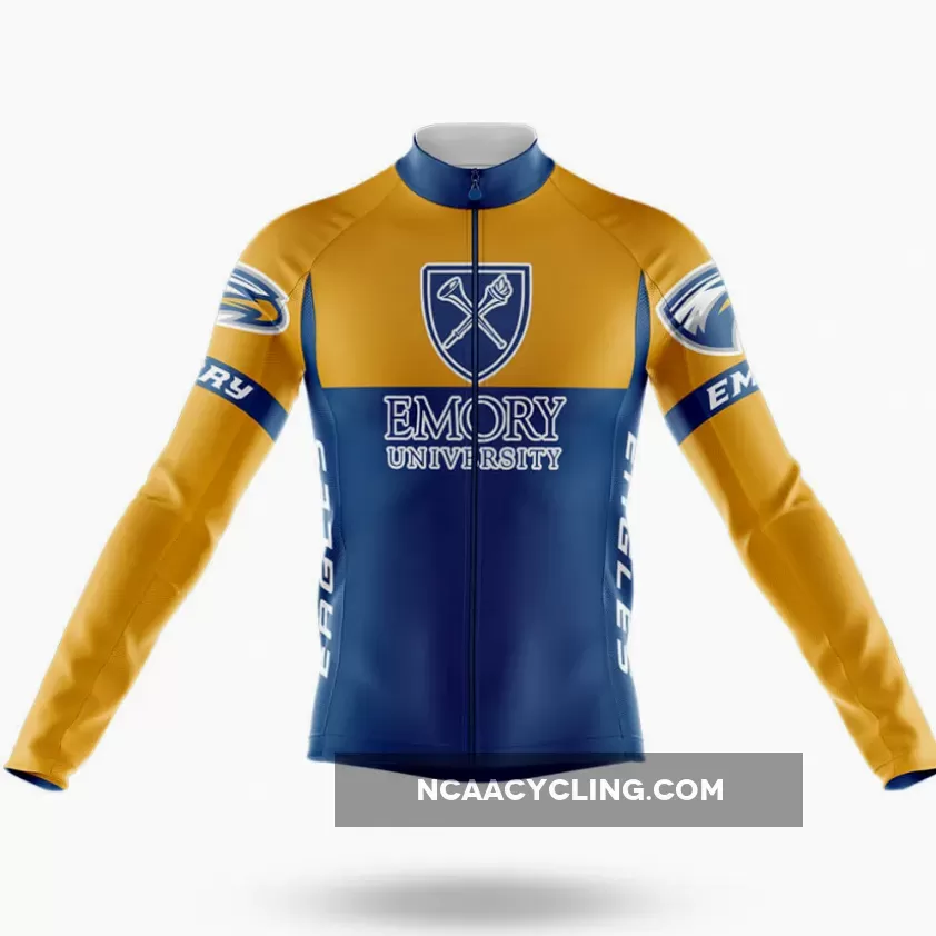 Emory University V2 Long Sleeve Cycling Jersey Only