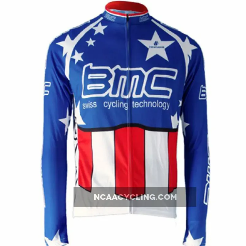 2010 BMC USA Champion Long Sleeve Jersey Online