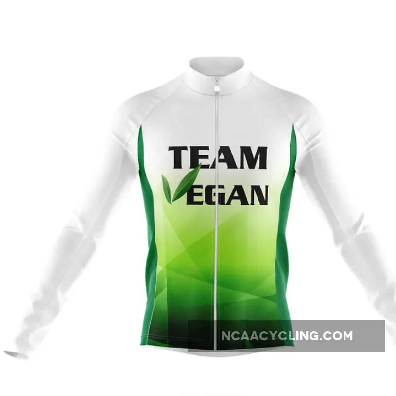 Team Vegan V2 - Men's Cycling Kit / Long Sleeve Jersey