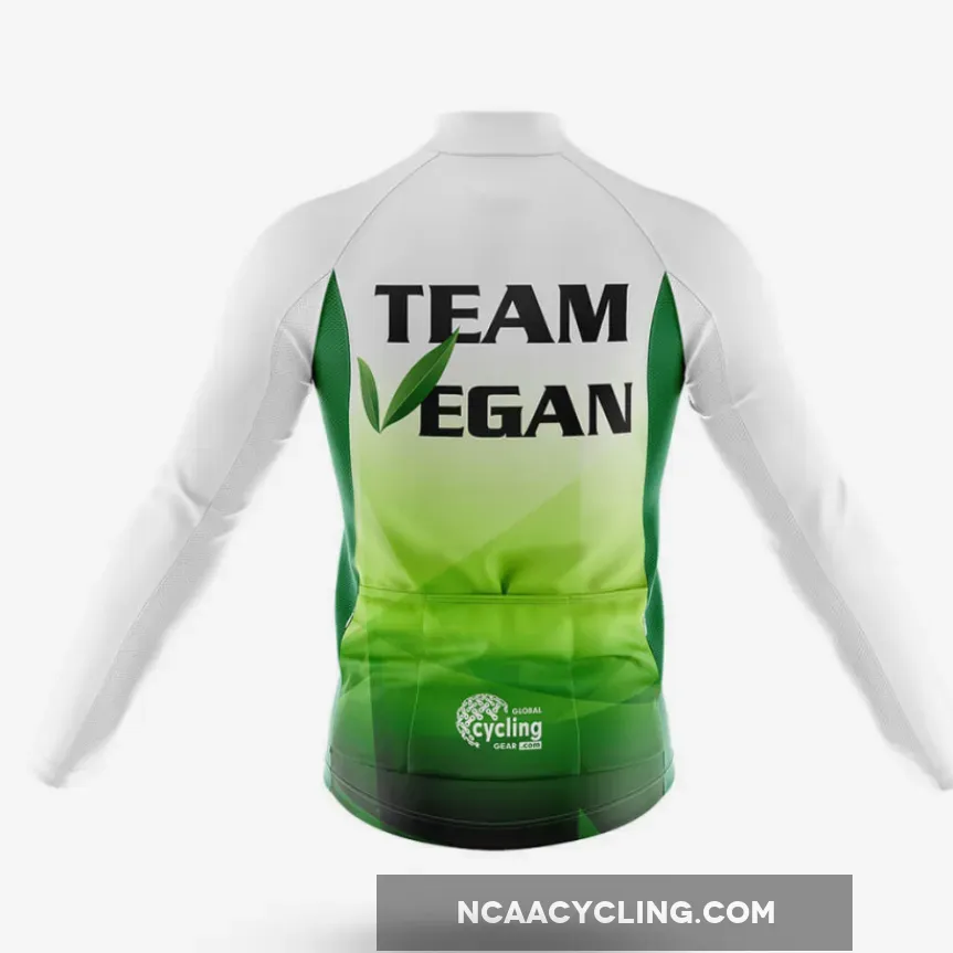 Team Vegan V2 - Men's Cycling Kit / Long Sleeve Jersey