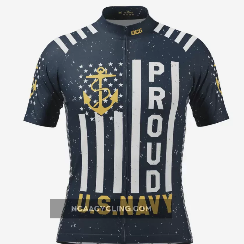 Men's US Navy Proud Short Sleeve Cycling Jersey To Buy
