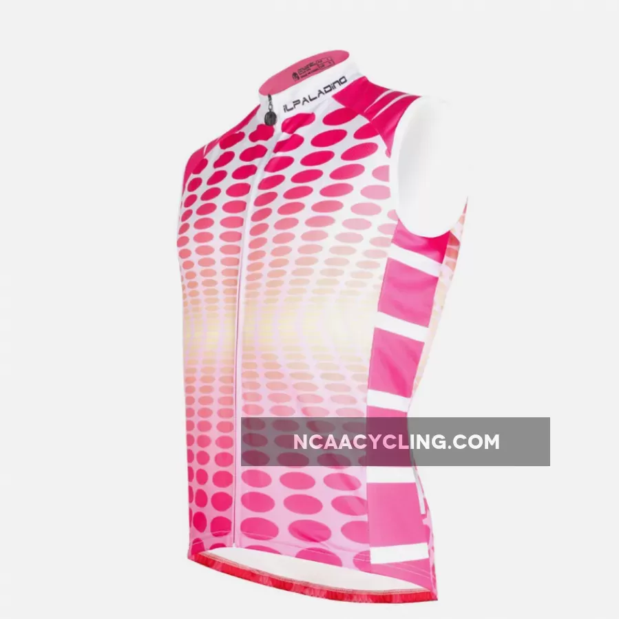 Bright Pink Men's Cycling Sleeveless Bike jersey T-shirt Summer Spring Road Bike Wear Mountain Bike MTB Clothes Sports Apparel Top NO.W 670