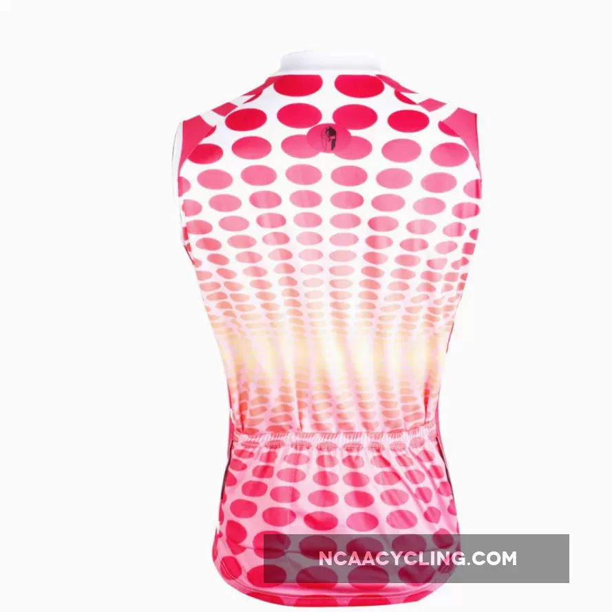 Bright Pink Men's Cycling Sleeveless Bike jersey T-shirt Summer Spring Road Bike Wear Mountain Bike MTB Clothes Sports Apparel Top NO.W 670