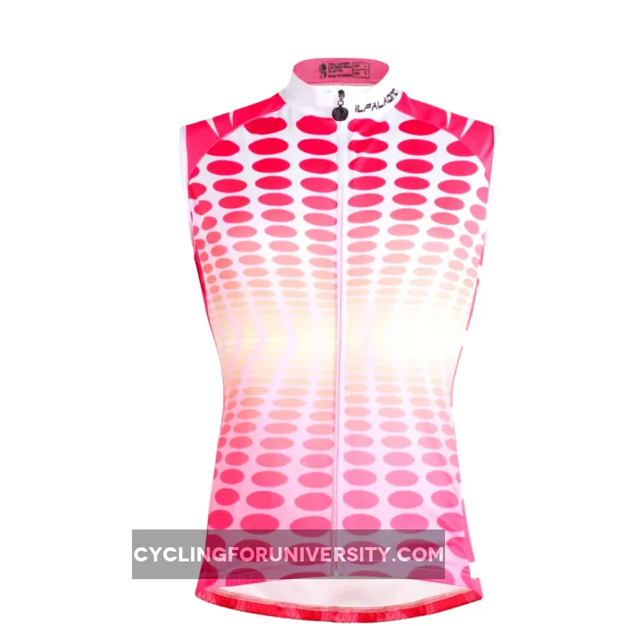 Bright Pink Men's Cycling Sleeveless Bike jersey T-shirt Summer Spring Road Bike Wear Mountain Bike MTB Clothes Sports Apparel Top NO.W 670