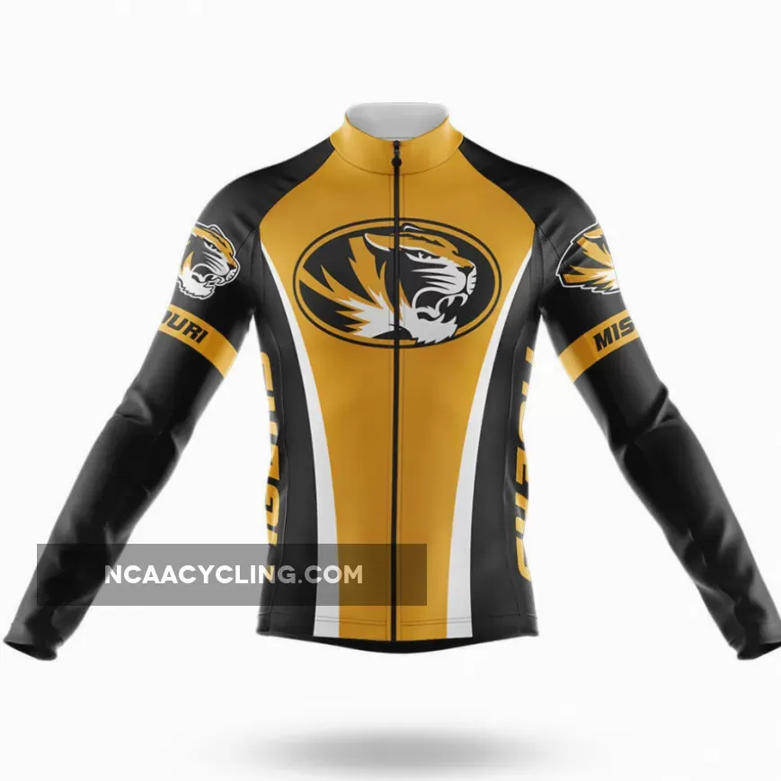 University of Missouri Long Sleeve Cycling Jersey Only