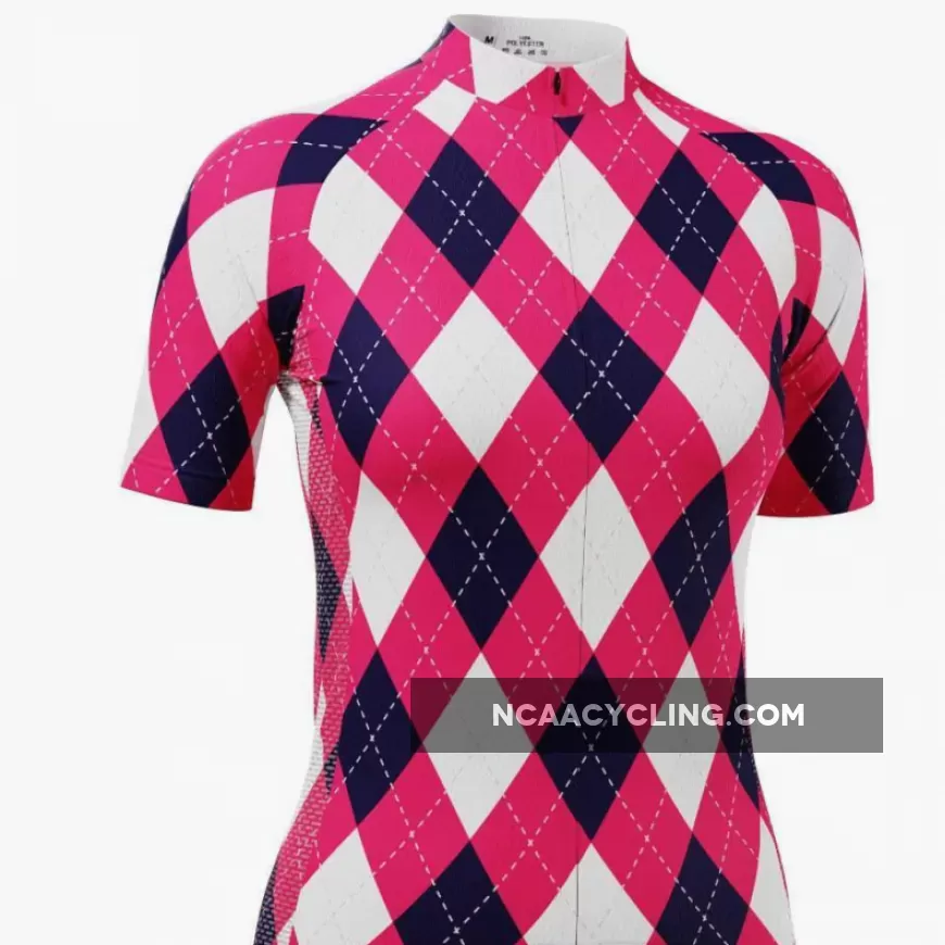 Women's Patchwork Short Sleeve Cycling Jersey Online