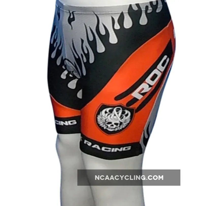 Team Rock Racing Cycling Shorts ORANGE/BLACK Restock