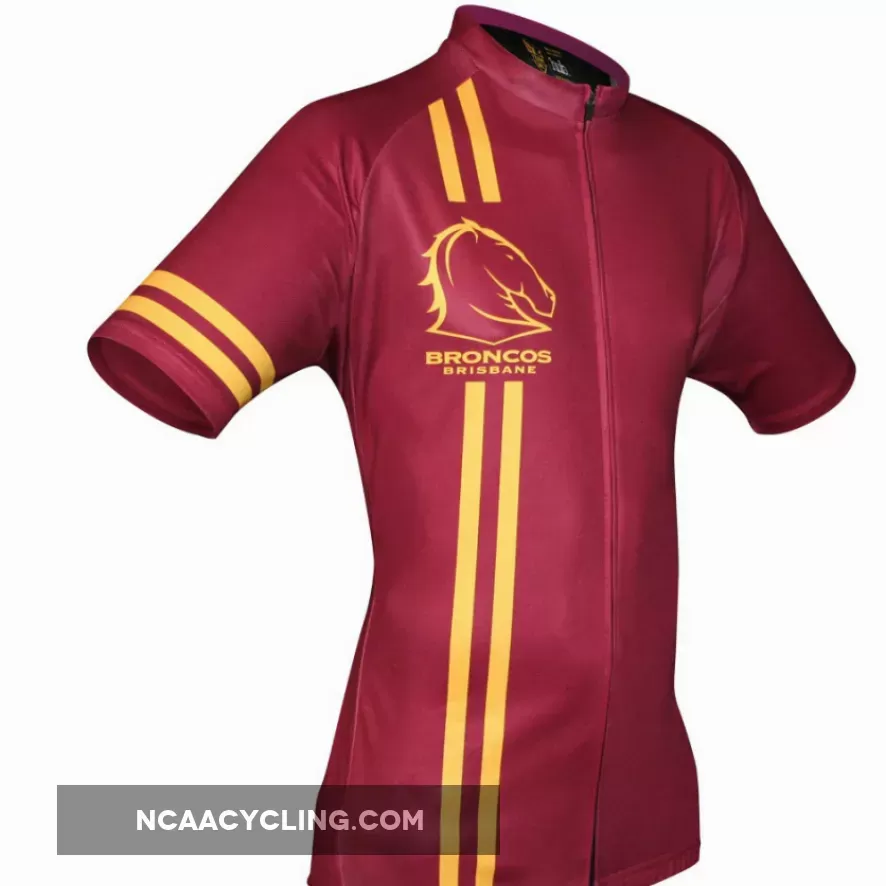NRL Broncos Short Sleeve Cycling Jerseys Z-2276428 Restock