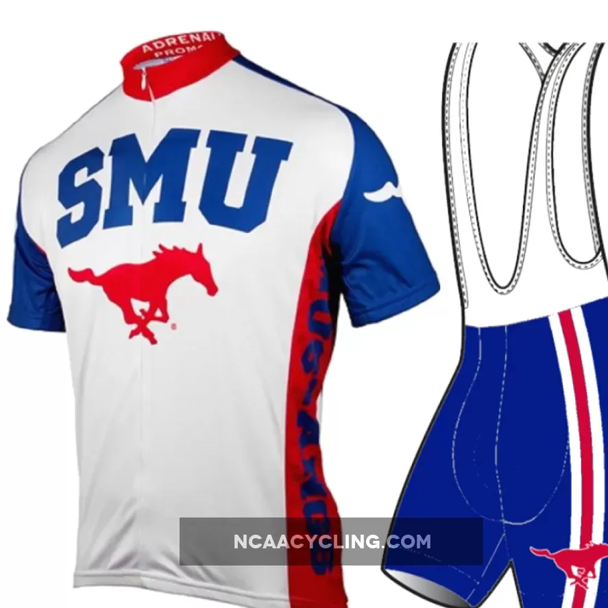 SMU Mustangs southern methodist university Cycling Jerseys and shorts