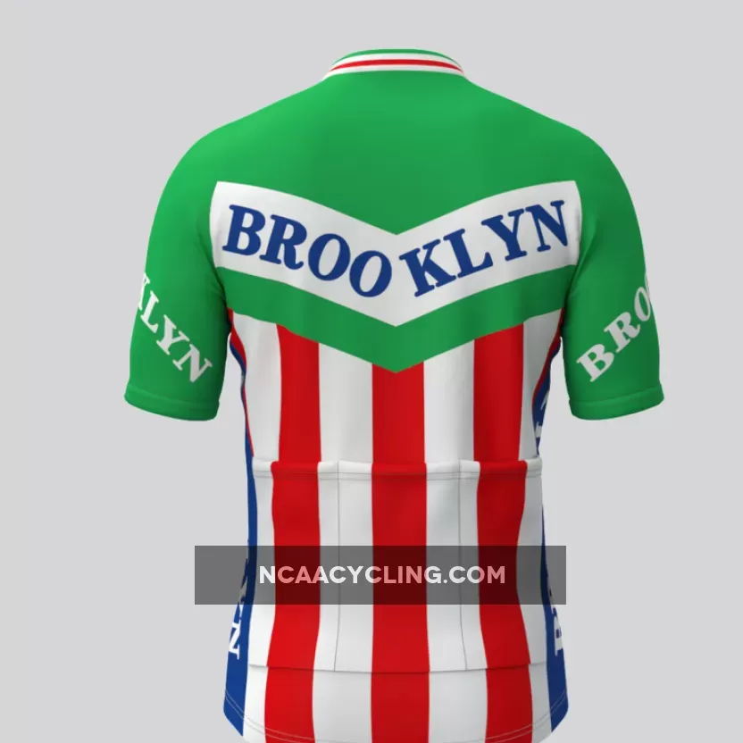 Retro Brooklyn Team Men's Cycling Kit Green For Sale