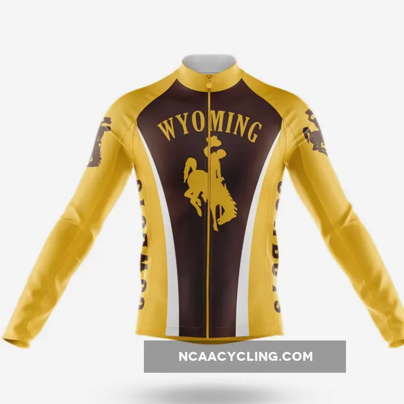 University of Wyoming Long Sleeve Cycling Jersey Only