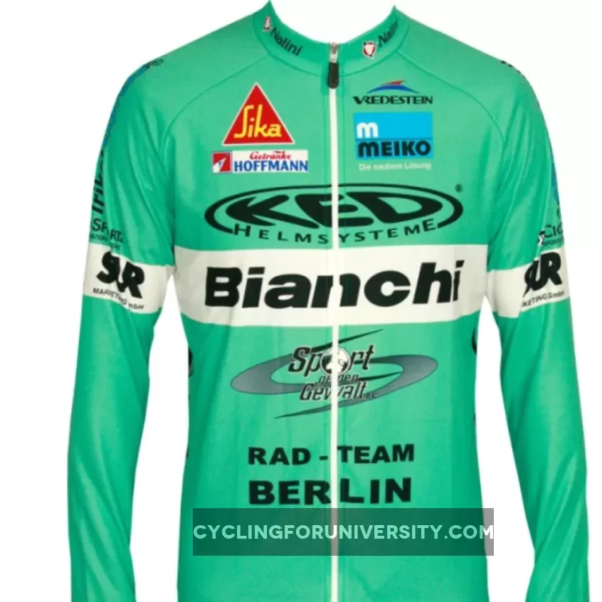 BIANCHI BERLIN 2012 Nalini Radsport-Profi-Team Long sleeve jersey jacket
