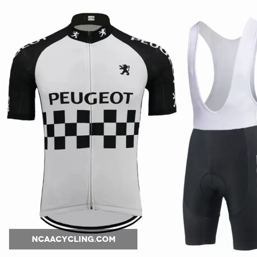 Peugeot Black & White Vintage Cycling Set To Buy