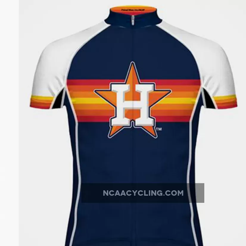 MLB Houston Astros Short Sleeve Cycling Jerseys Z-1905213