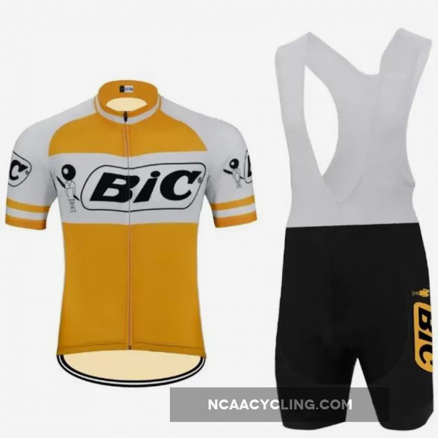 Orange Bic Vintage Cycling Race Suit To Buy